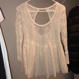 White free people top